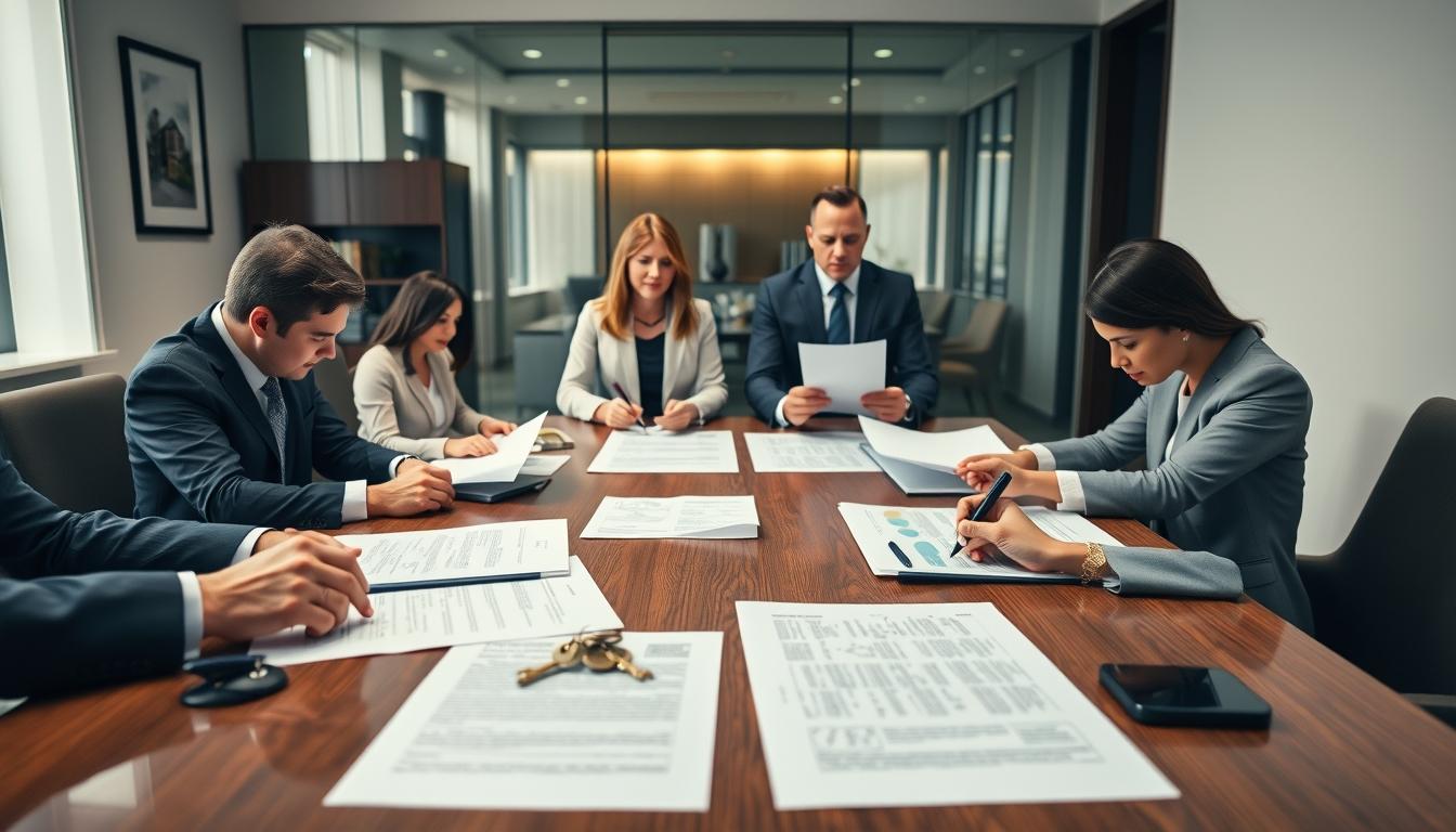 Property transfer support and coordination